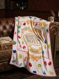 HARRY POTTER X Joivida 1pc Cartoon Flannel Thick Blanket - Soft, Warm & Anti-Shedding, Y2K Cute Pajama Style, Multiple Sizes Available, Suitable For Sofa, Bed & Napping